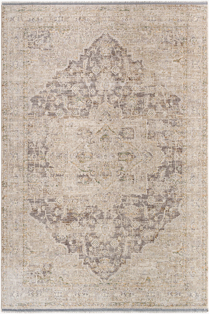 Rivaldo Machine Woven Rug — Black/Cream