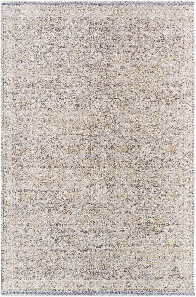 Rivaldo Machine Woven Rug — Black/Cream