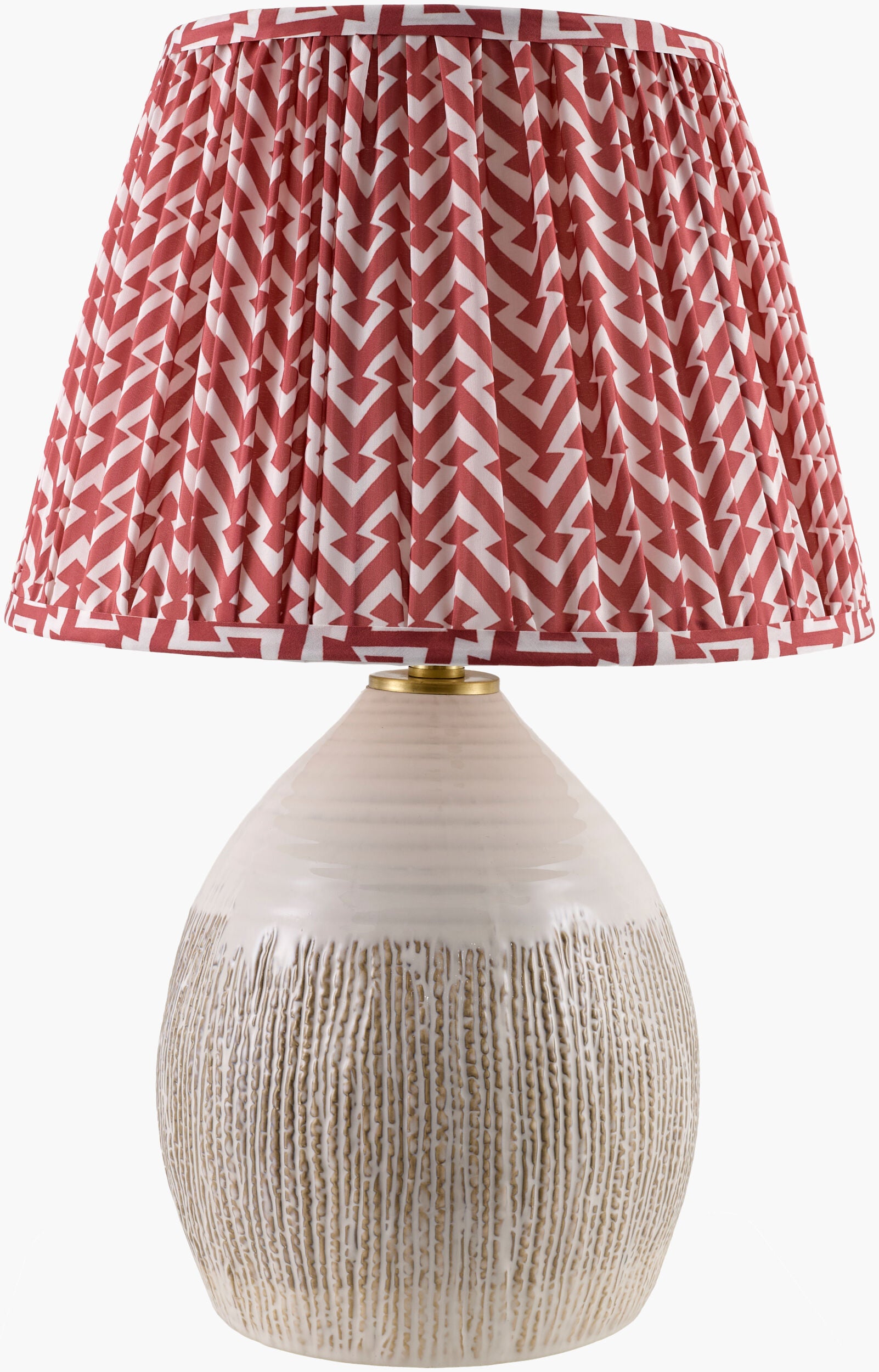 Ravika Accent Table Lamp — Cream
