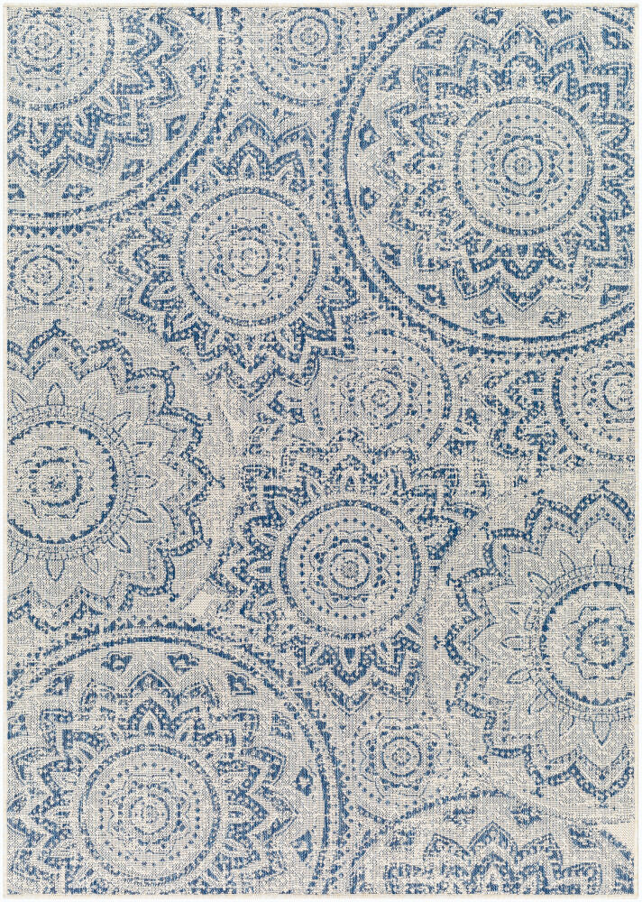 Ravello Machine Woven Rug — Dark Blue/Denim