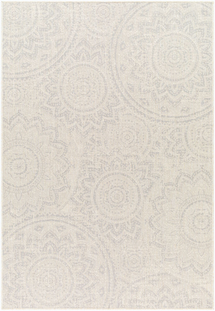 Ravello Machine Woven Rug — Charcoal/Ivory