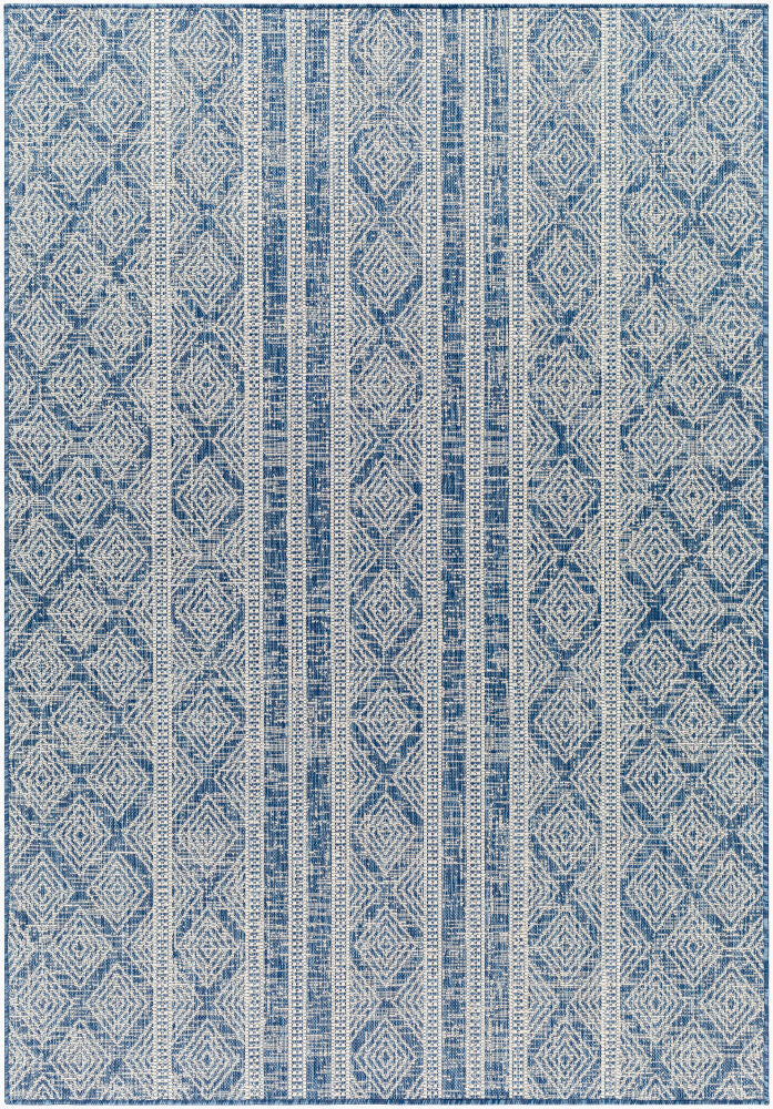 Ravello Machine Woven Rug — Dark Blue/Denim