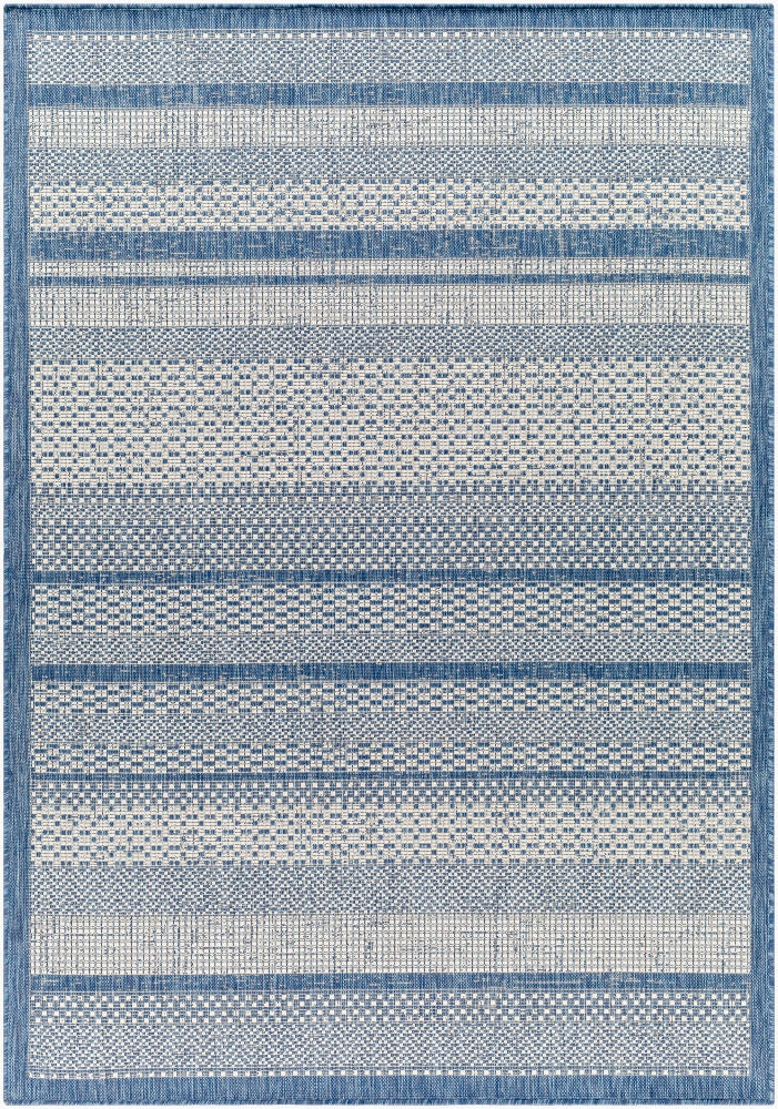 Ravello Machine Woven Rug — Dark Blue/Denim