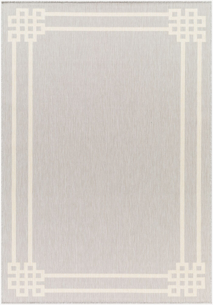 Ravello Machine Woven Rug — Charcoal/Ivory