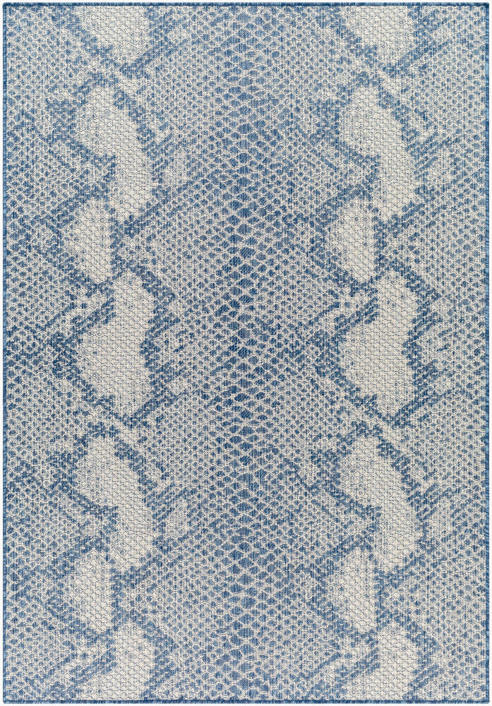 Ravello Machine Woven Rug — Dark Blue/Denim