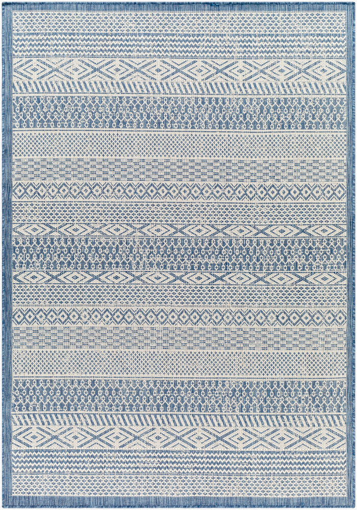 Ravello Machine Woven Rug — Dark Blue/Denim
