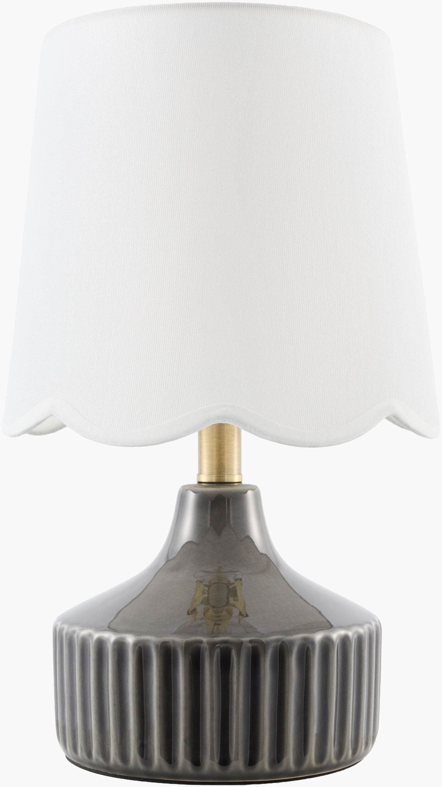 Rivery Accent Table Lamp — Gray
