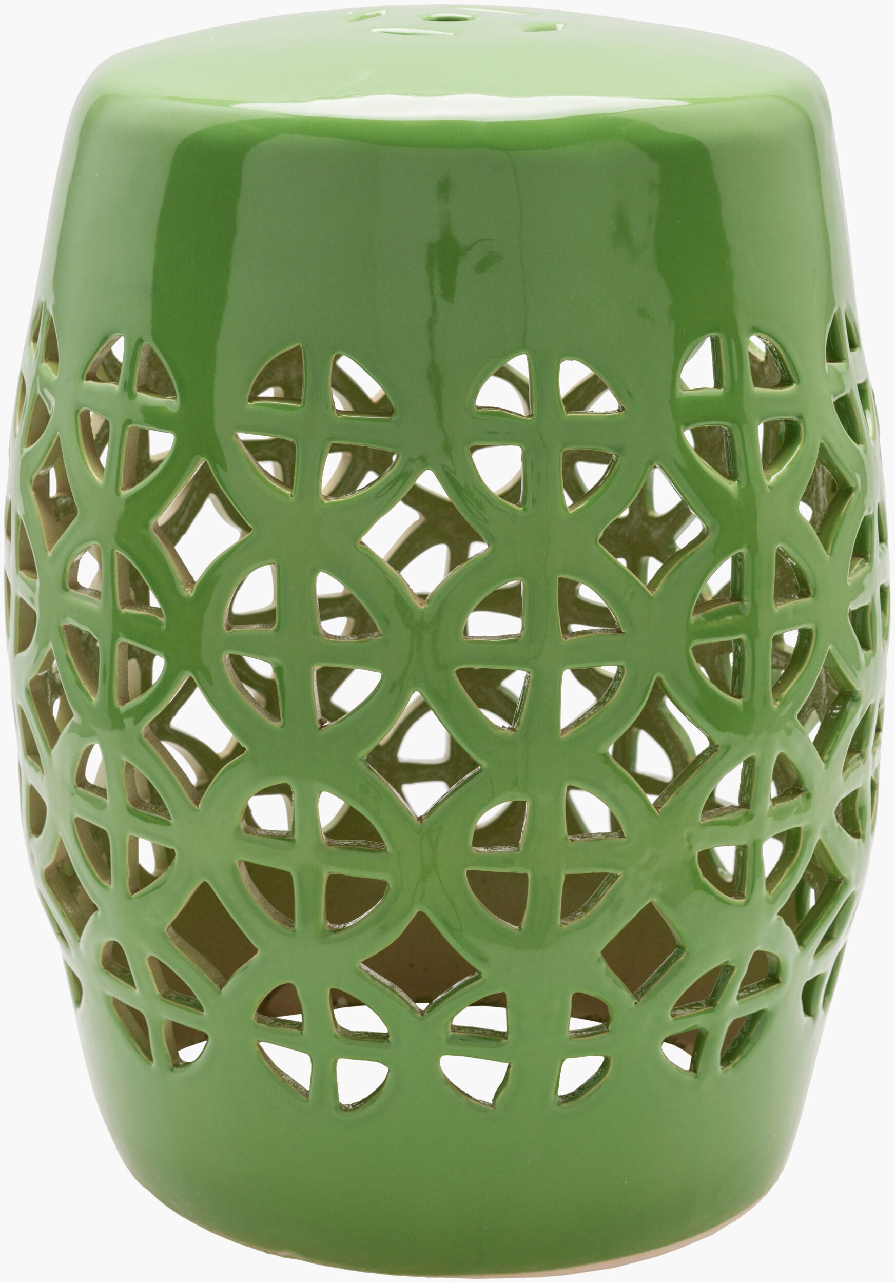 Ridgeway Garden Stool — Grass Green/Green