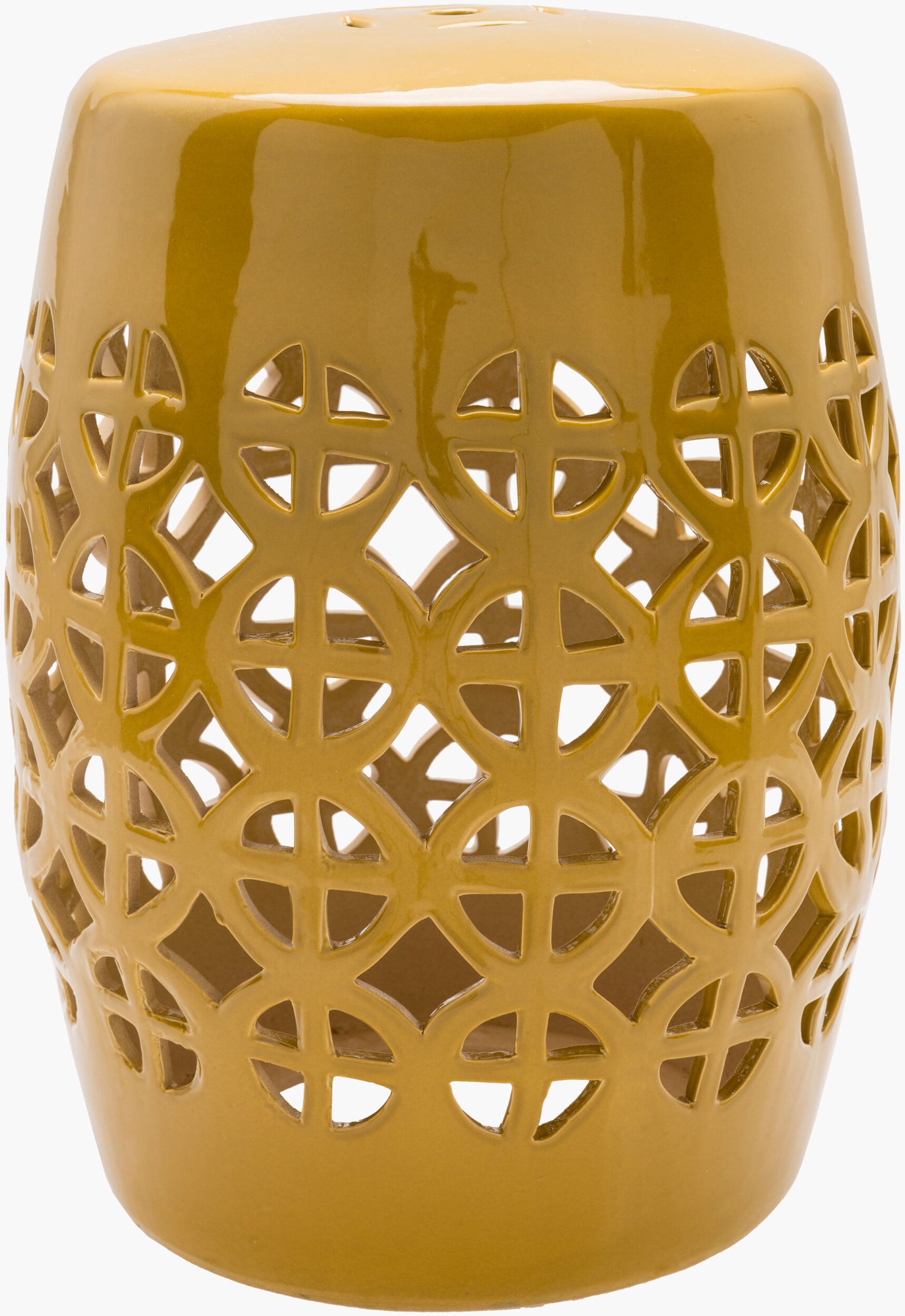 Ridgeway Garden Stool — Mustard