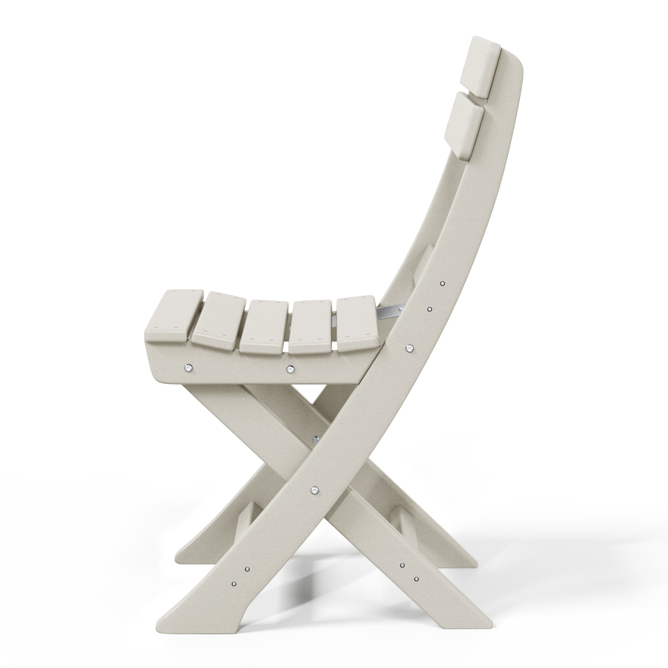 Aarhus All-Weather Outdoor Patio Folding Dining Chair Seahawk Designs Patio Dining Chairs