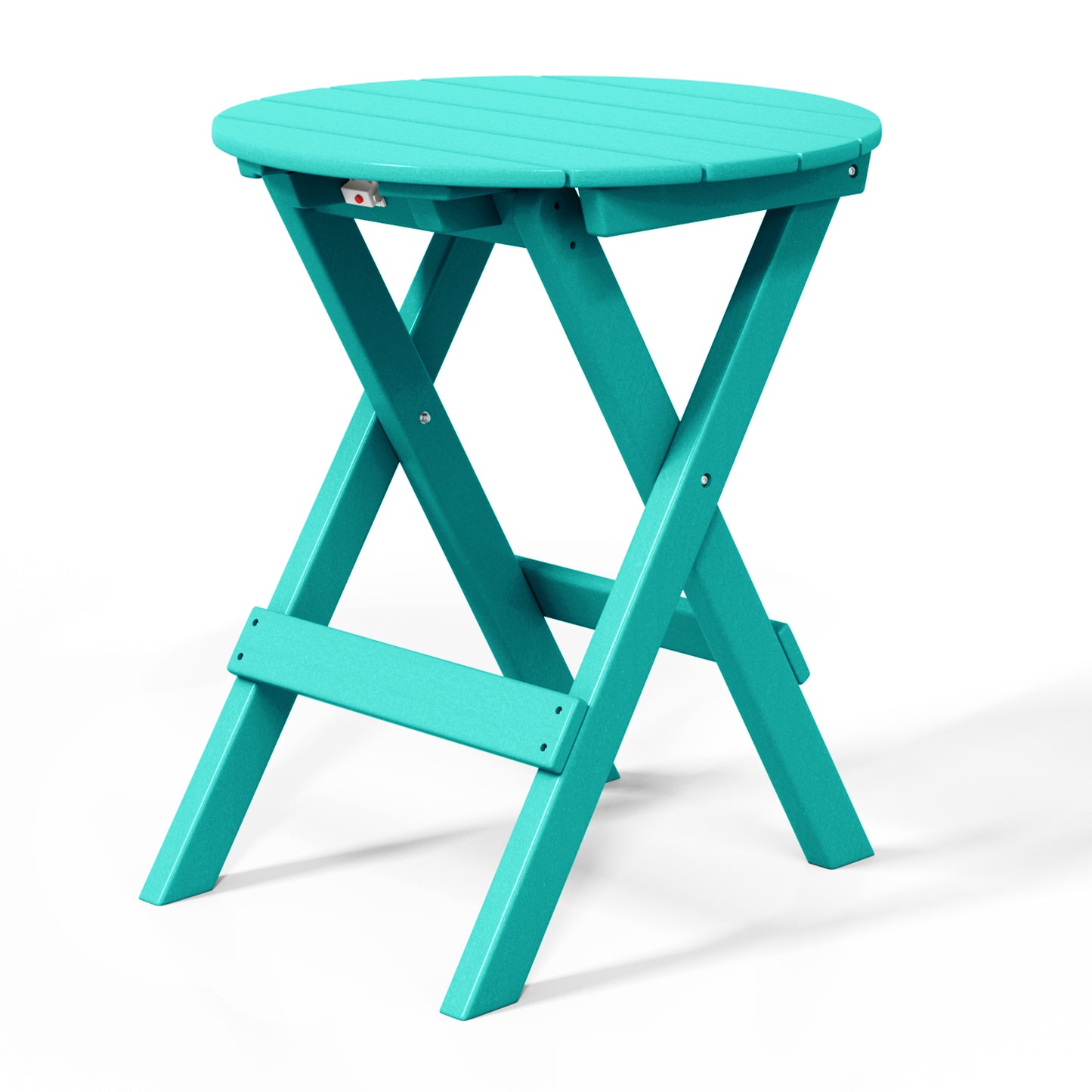 Tuscany All-Weather Outdoor Patio Round Folding Dining Table (24" Top) Seahawk Designs Patio Dining Tables