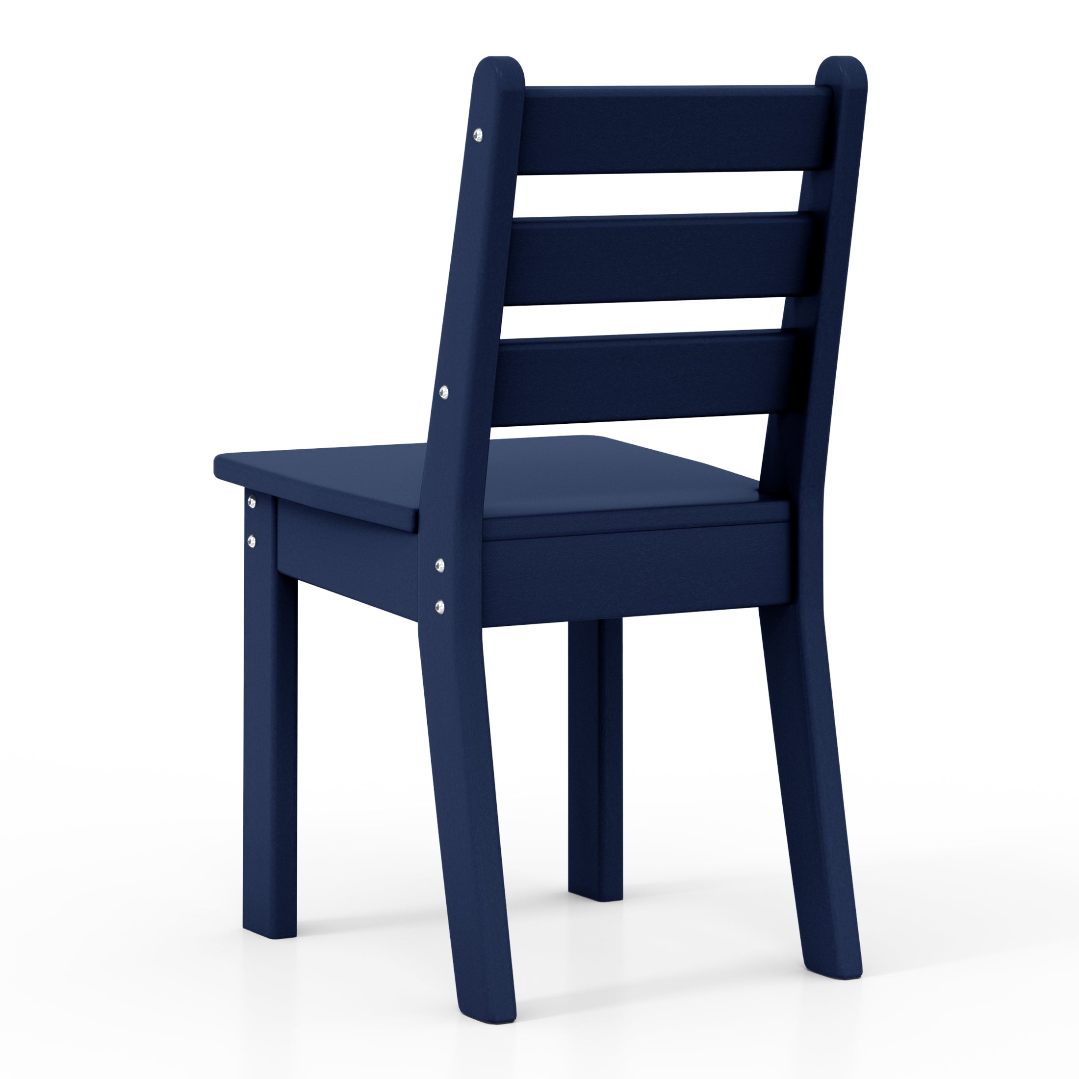 Tiny Terraces Kids' All-Weather Outdoor Dining Chair (Set of 2) Seahawk Designs Kids Patio Dining Chairs