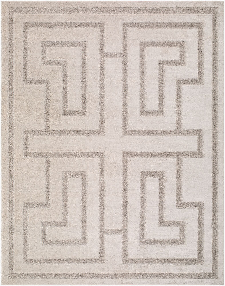 The Studio Edit Machine Woven Rug — Brown/Ivory