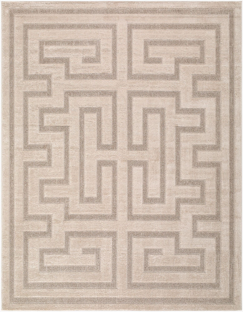 The Studio Edit Machine Woven Rug — Brown/Ivory