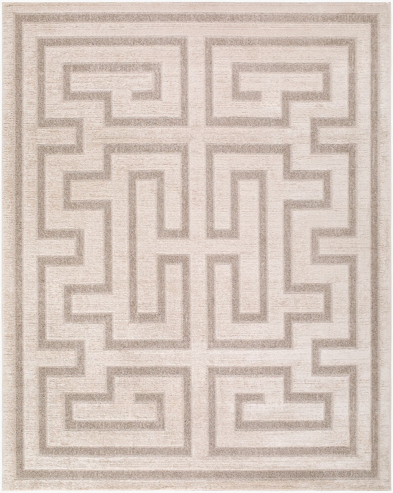The Studio Edit Machine Woven Rug — Brown/Ivory