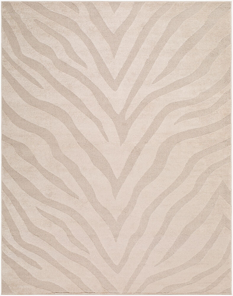 The Studio Edit Machine Woven Rug — Ivory/Oatmeal