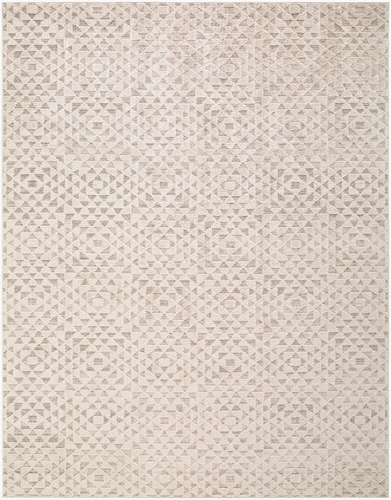 The Studio Edit Machine Woven Rug — Brown/Ivory