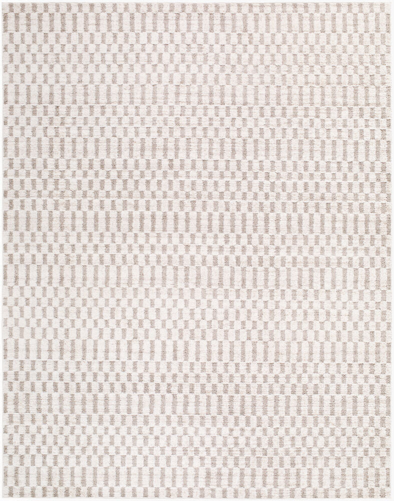 The Studio Edit Machine Woven Rug — Brown/Cream
