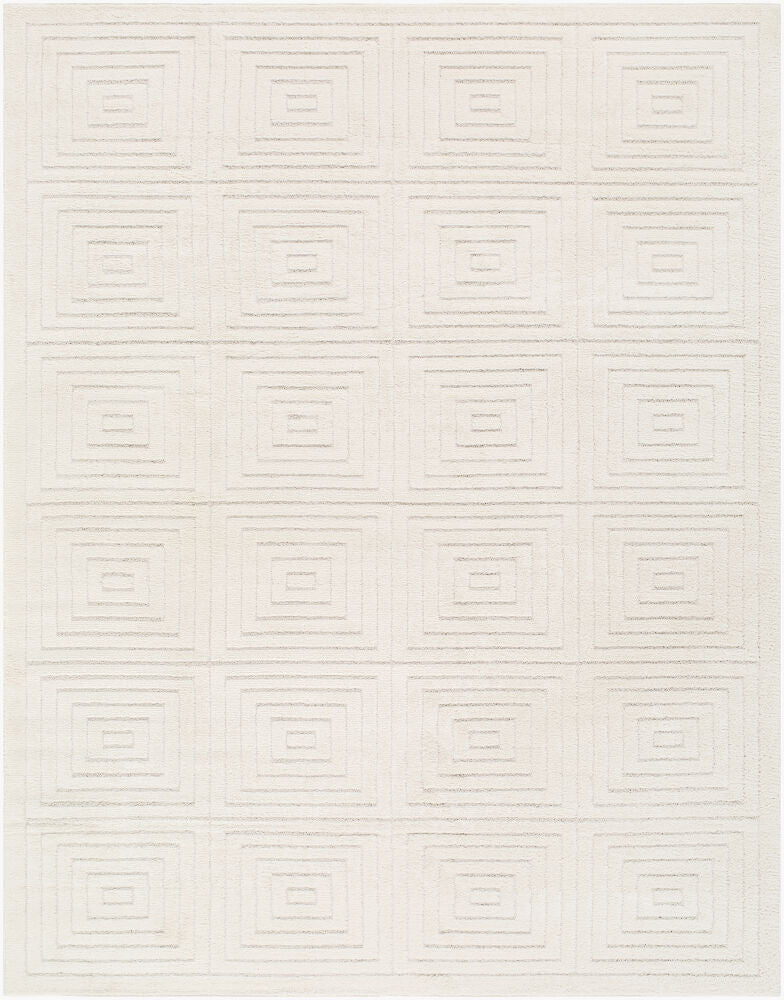 The Studio Edit Machine Woven Rug — Beige/Cream