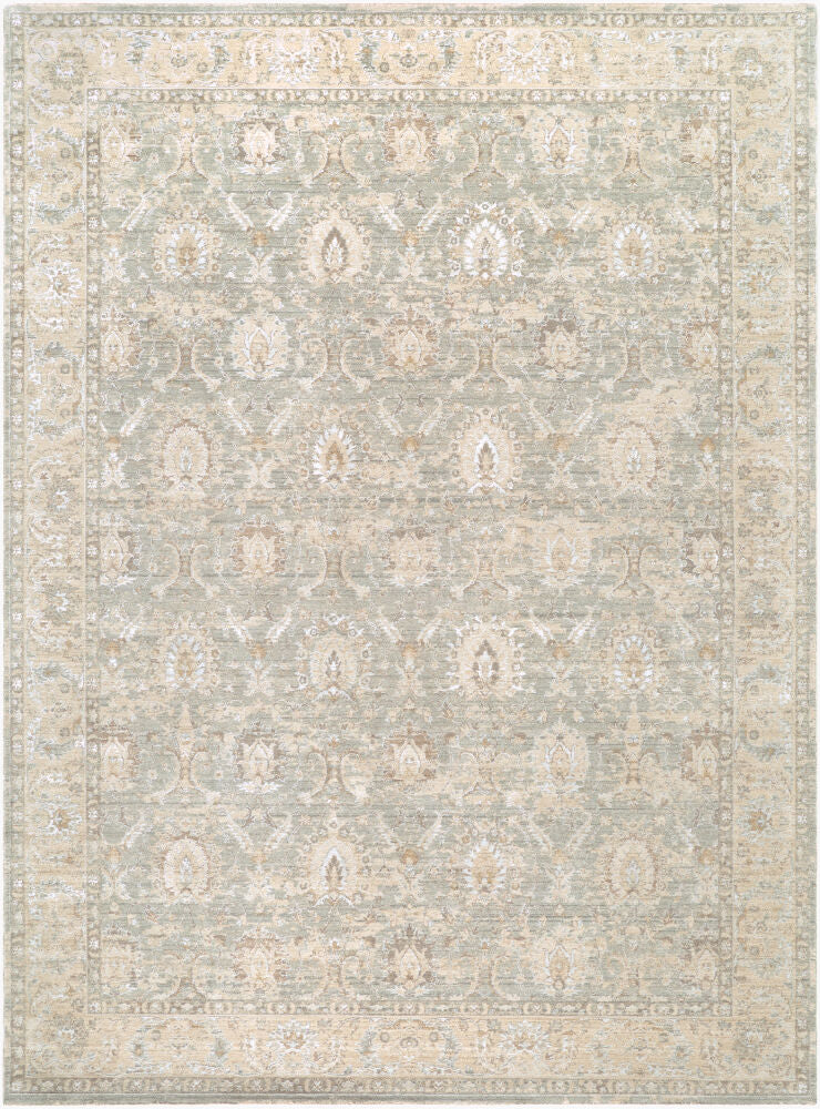 The Vintage Edit Machine Woven Rug — Cream/Light Beige