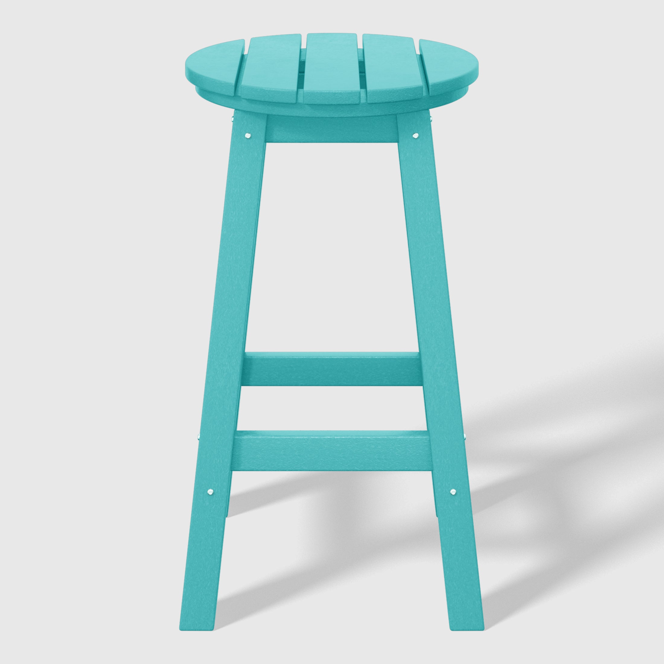 Stockholm All-Weather Outdoor Round Counter Stool (24" Height) Seahawk Designs Patio Bar & Counter Stools