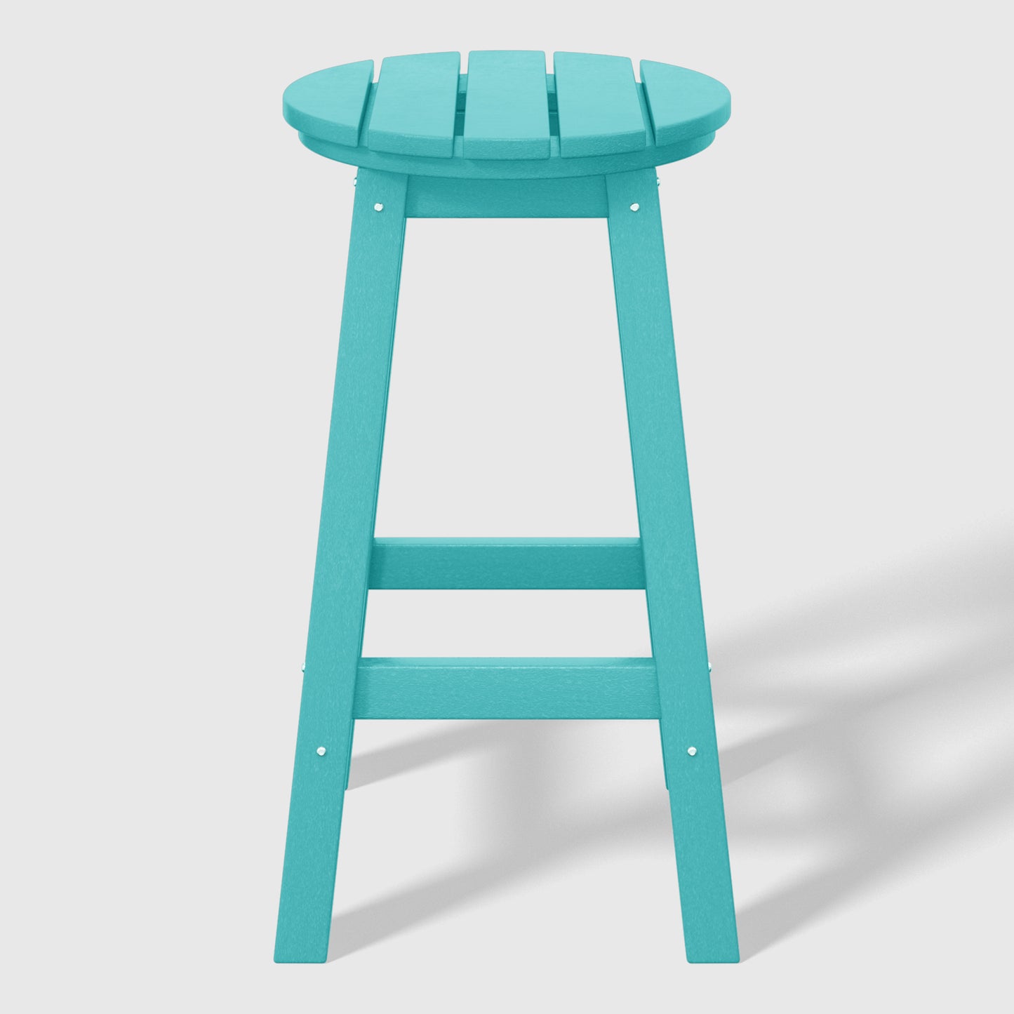 Stockholm All-Weather Outdoor Round Counter Stool (24" Height) Seahawk Designs Patio Bar & Counter Stools