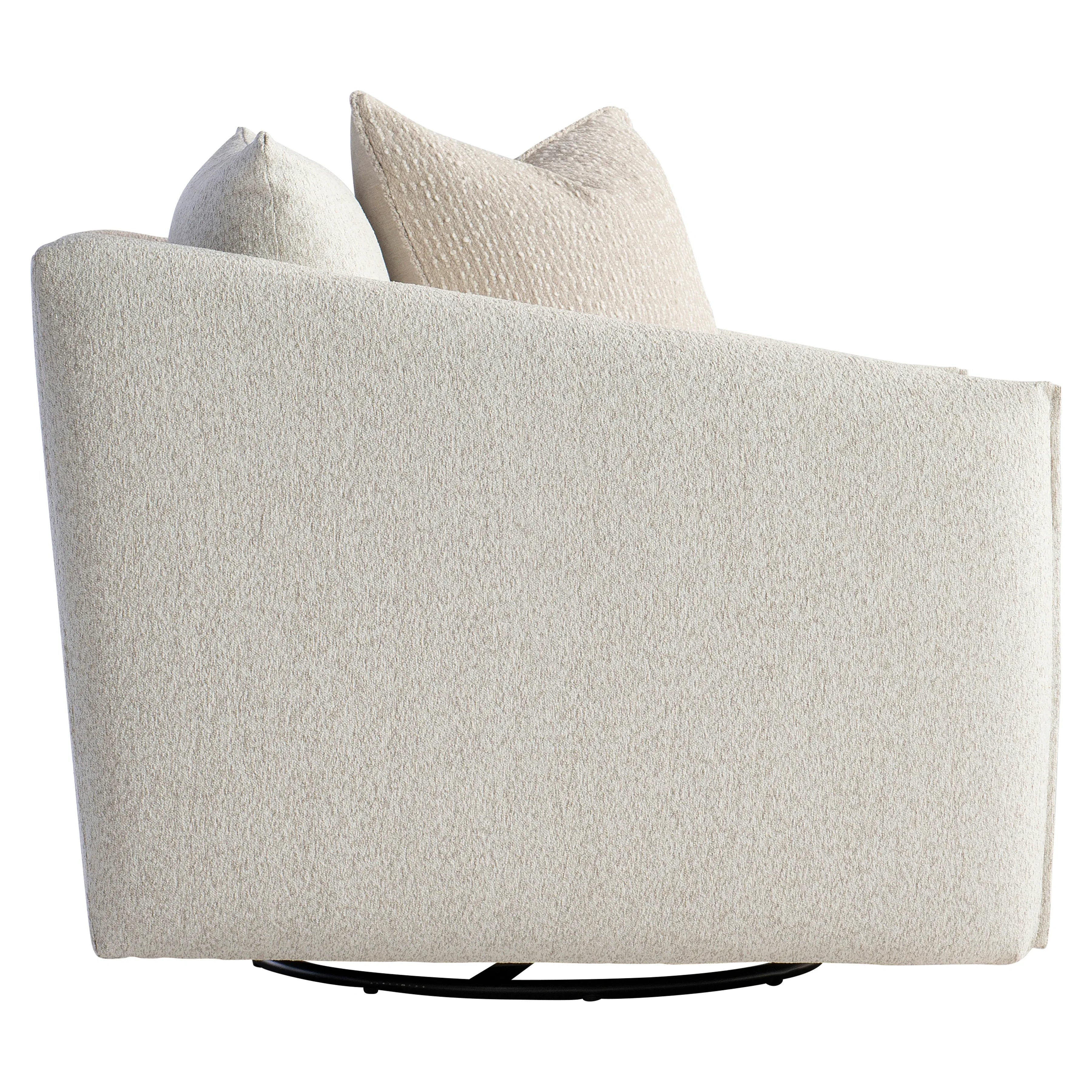 Demi Fabric Swivel Chair Bernhardt Living