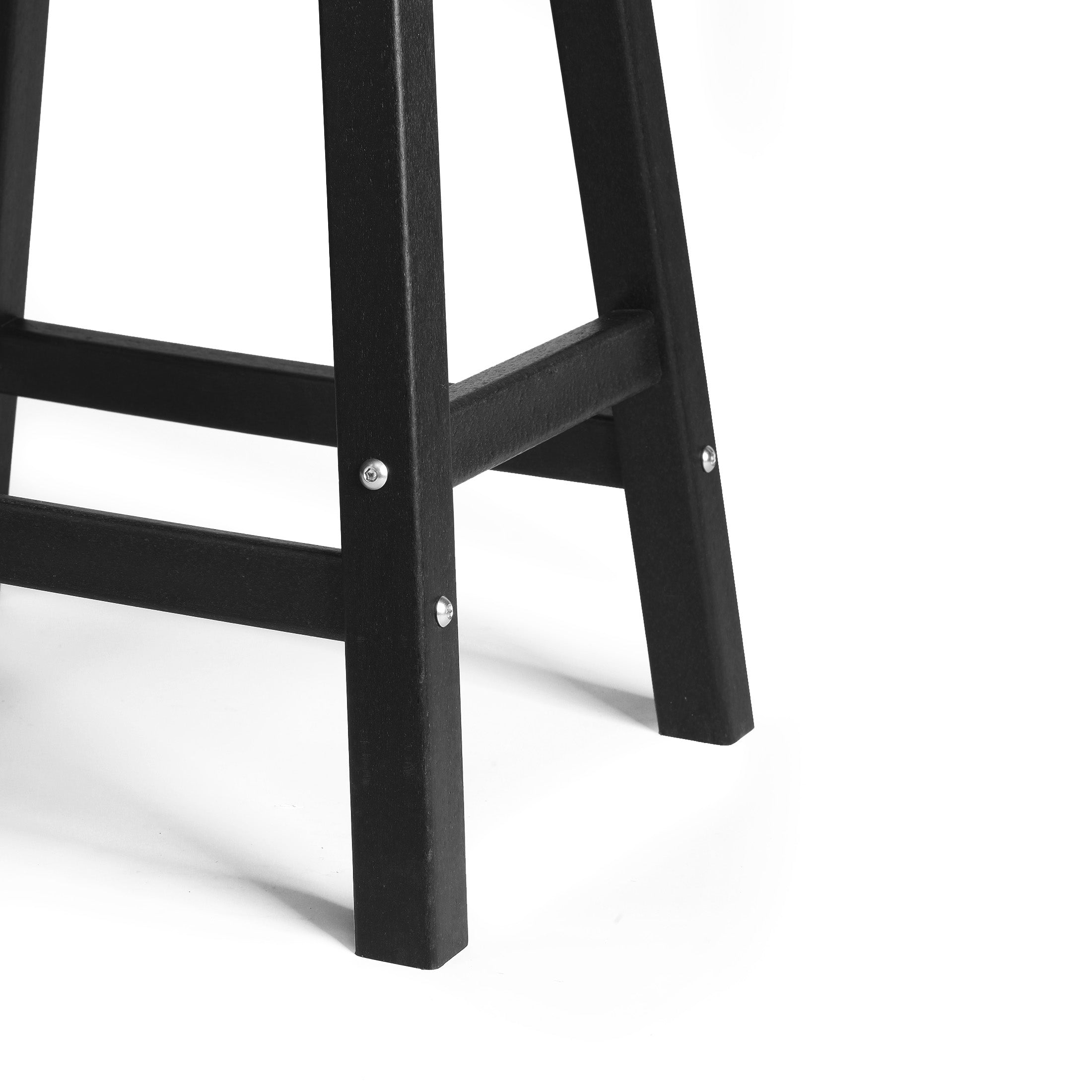 Stockholm All-Weather Outdoor Saddle Counter Stool (24" Height) Seahawk Designs Patio Bar & Counter Stools