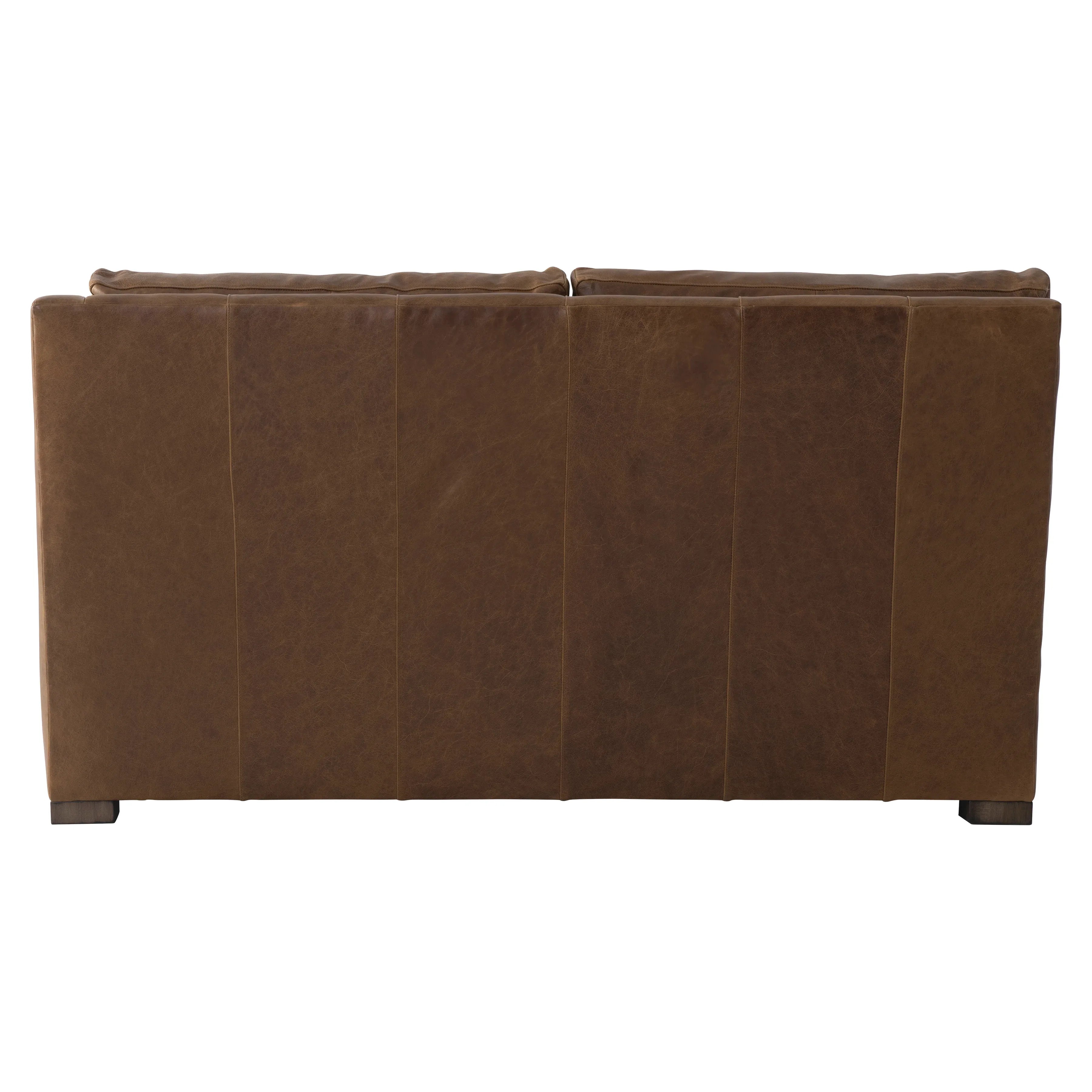 Ventura Leather Right Arm Loveseat Bernhardt Living