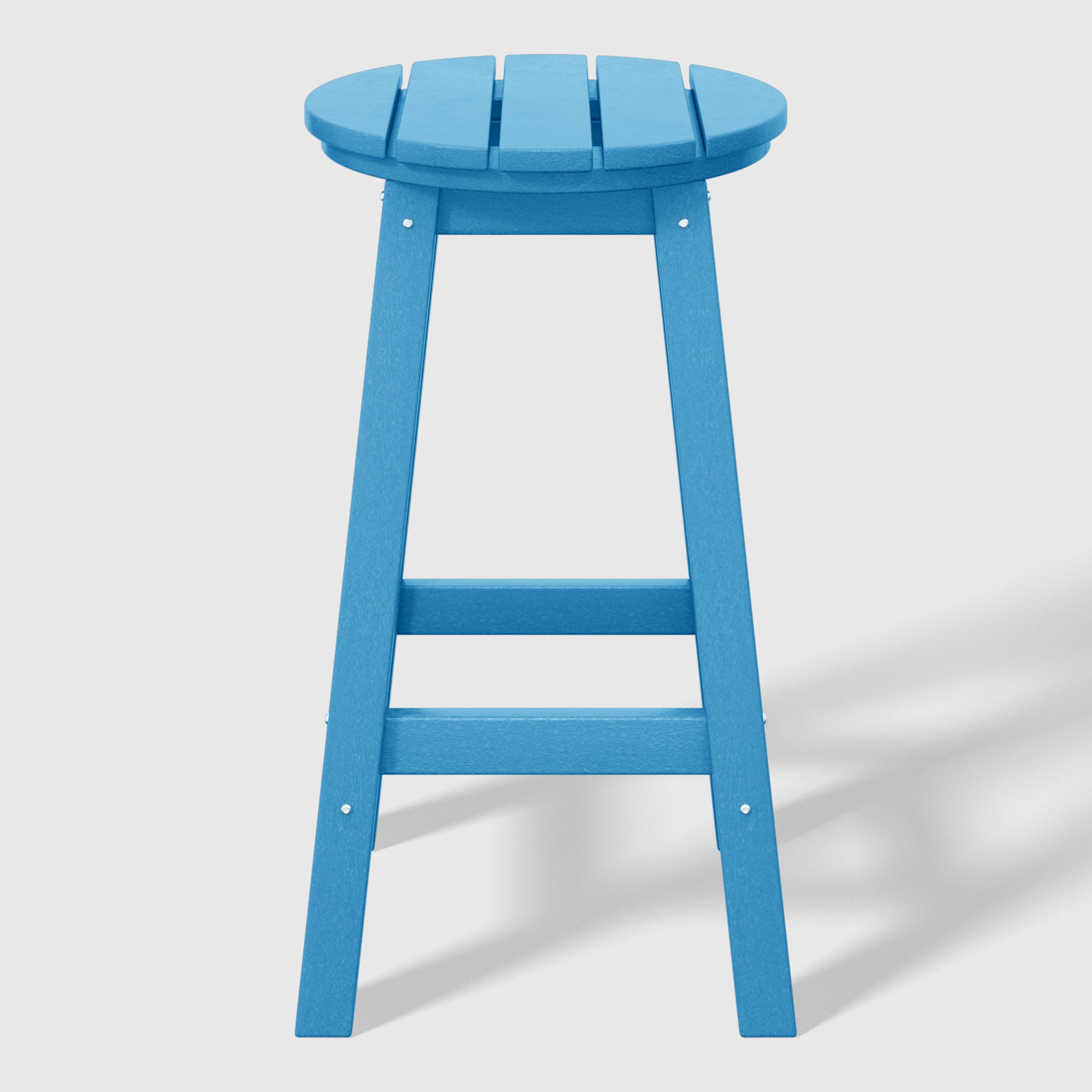 Stockholm All-Weather Outdoor Round Counter Stool (24" Height) Seahawk Designs Patio Bar & Counter Stools