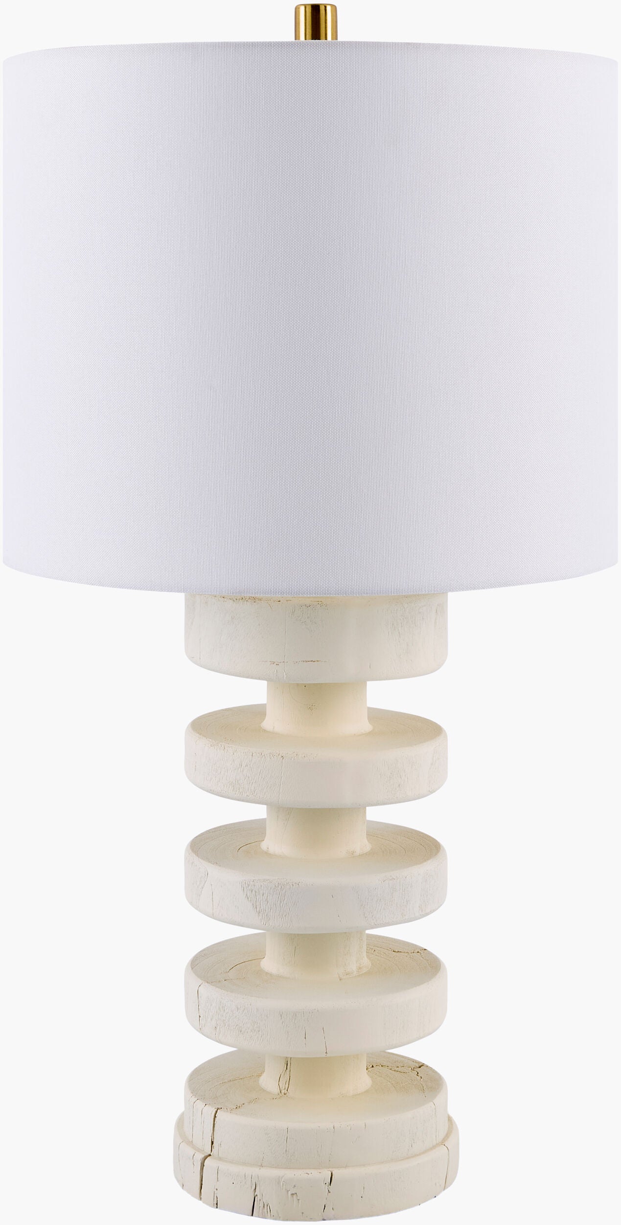 Sagy Accent Table Lamp — Cream