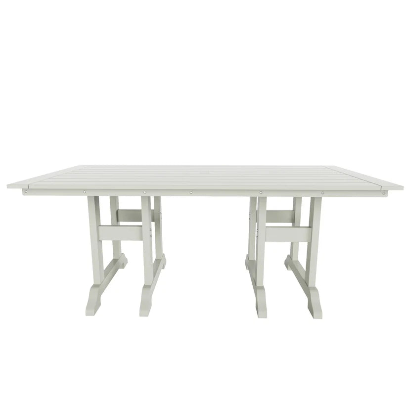 Tuscany All-Weather Outdoor Rectangular Dining Table (71" x 37" Top) Sand Seahawk Designs Patio Dining Tables