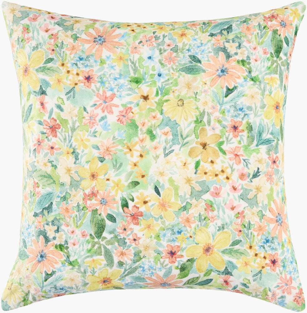 Spring Bouquet Accent Pillow