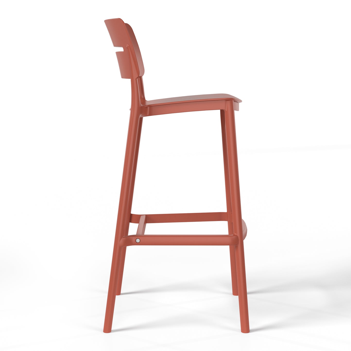 Polyform 29.5" Bar Stool (Set of 2) Red Seahawk Designs Patio Bar & Counter Stools