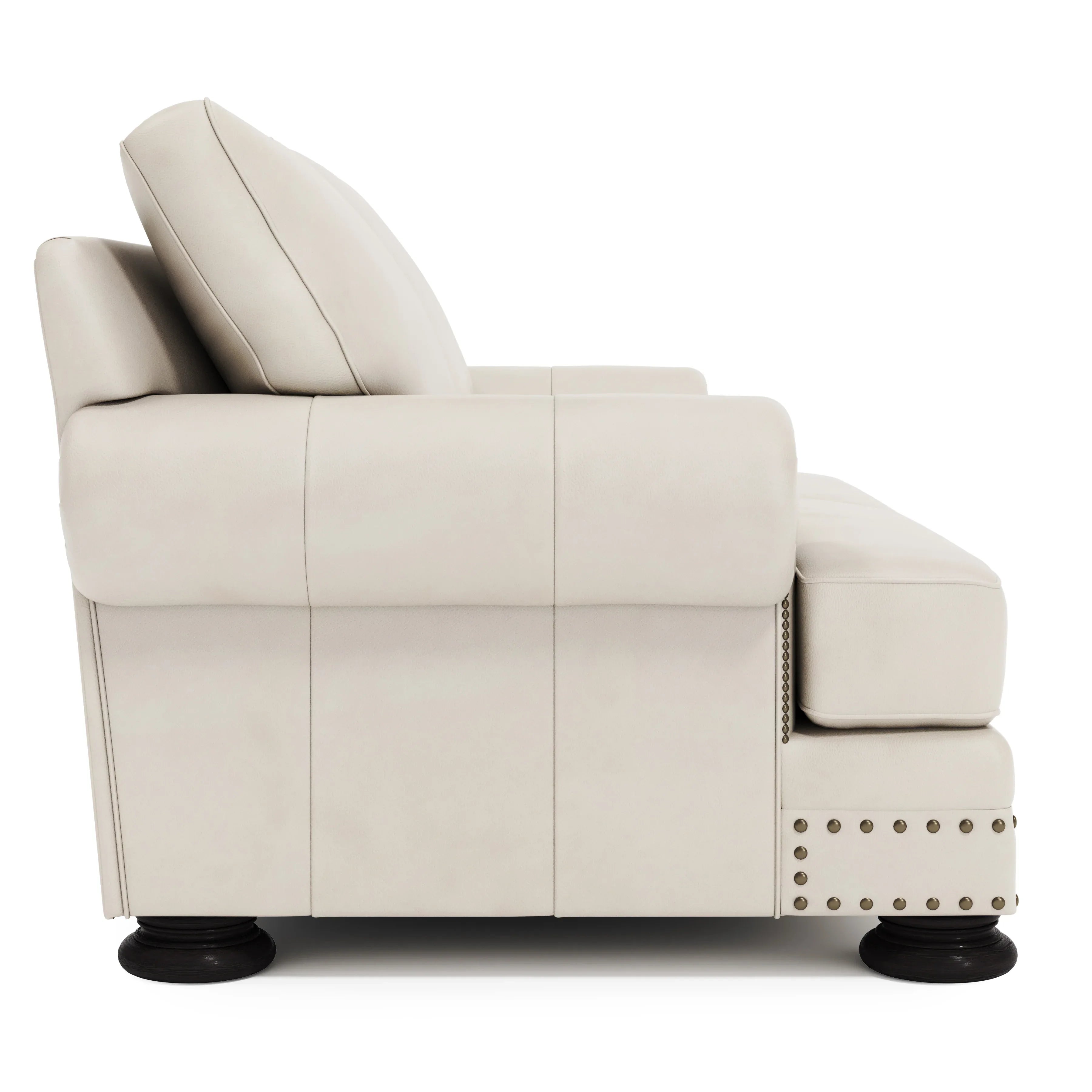 Foster Leather Loveseat Bernhardt Living