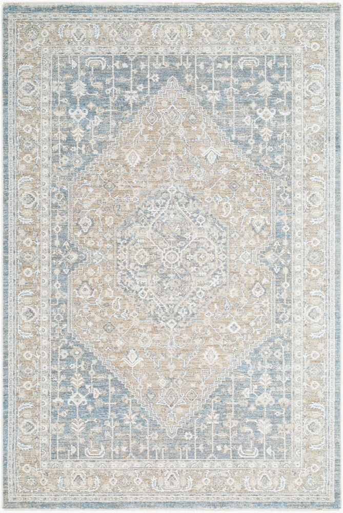 Seclusion Machine Woven Rug — Brown/Charcoal
