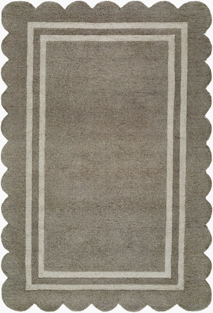 Scalloped Handmade Rug