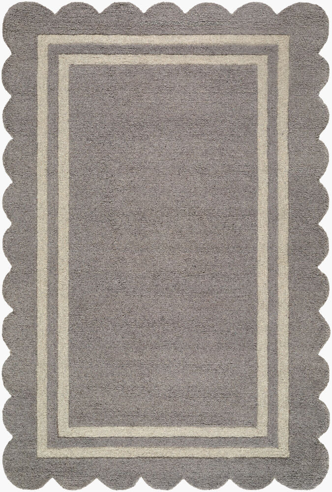 Scalloped Handmade Rug