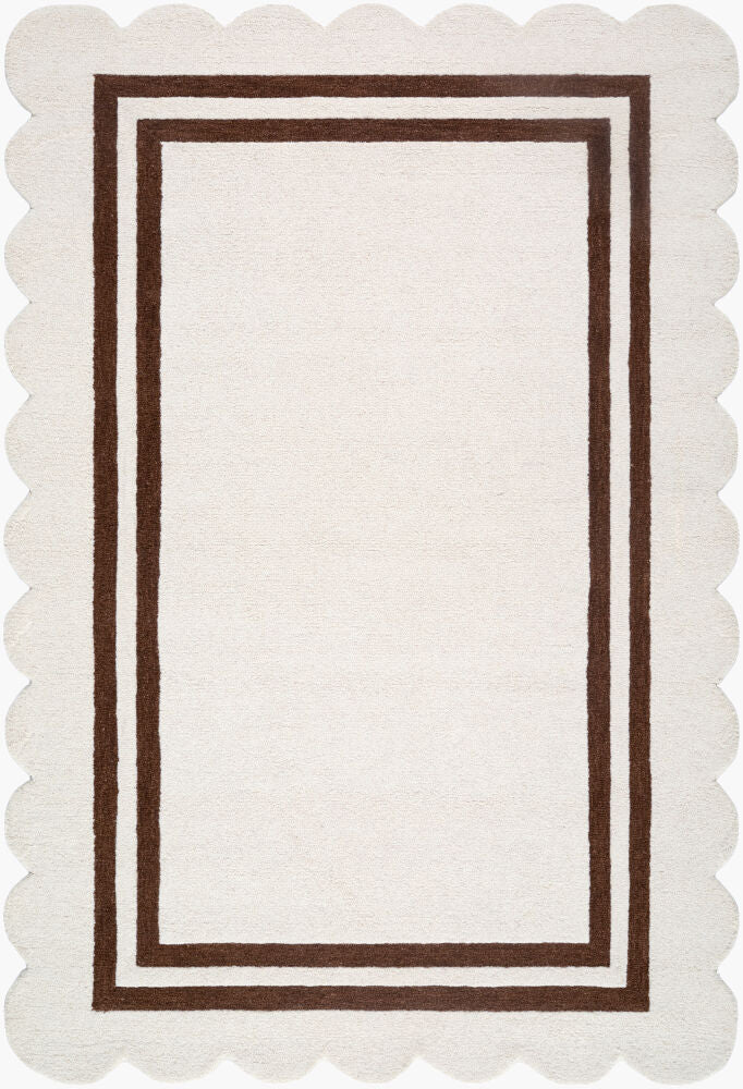 Scalloped Handmade Rug