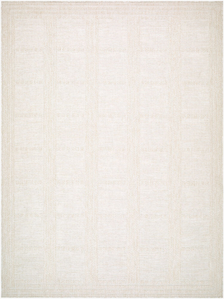 Sandra Machine Woven Rug — Beige/Cream