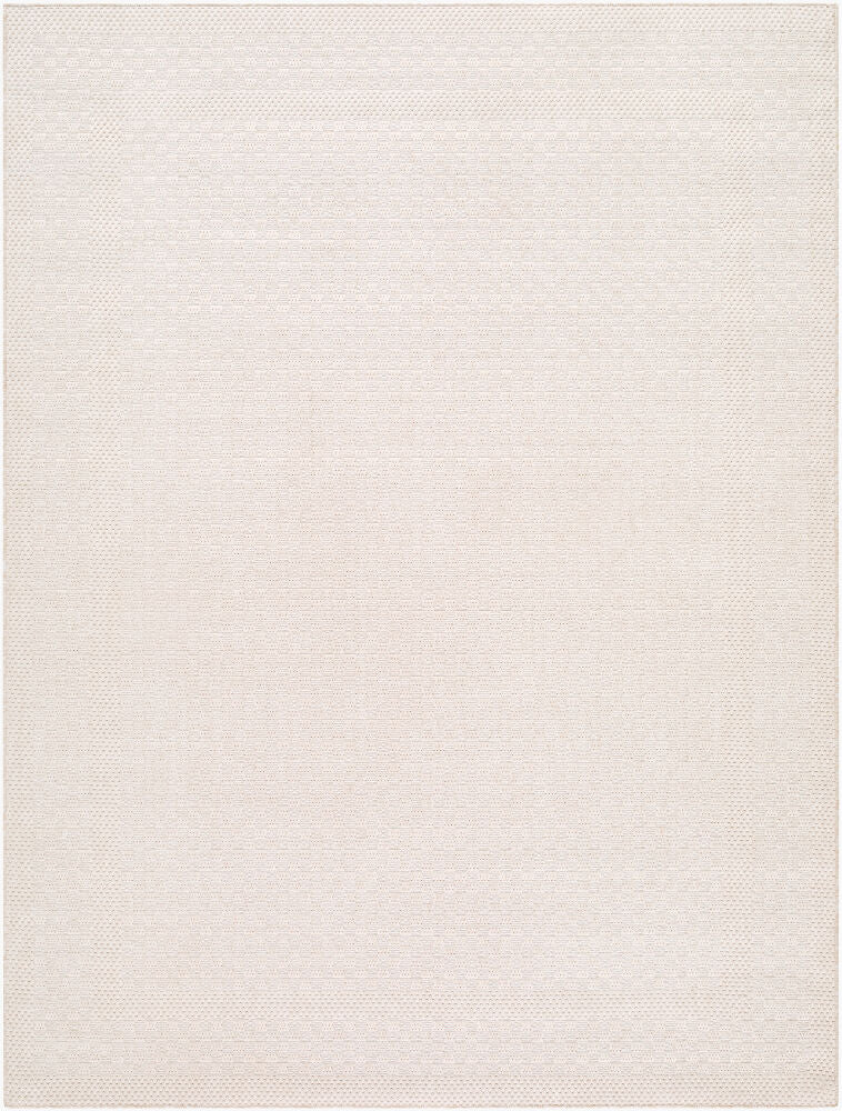 Sandra Machine Woven Rug — Beige/Cream