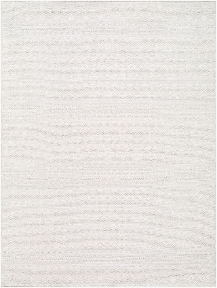 Sandra Machine Woven Rug — Beige/Cream