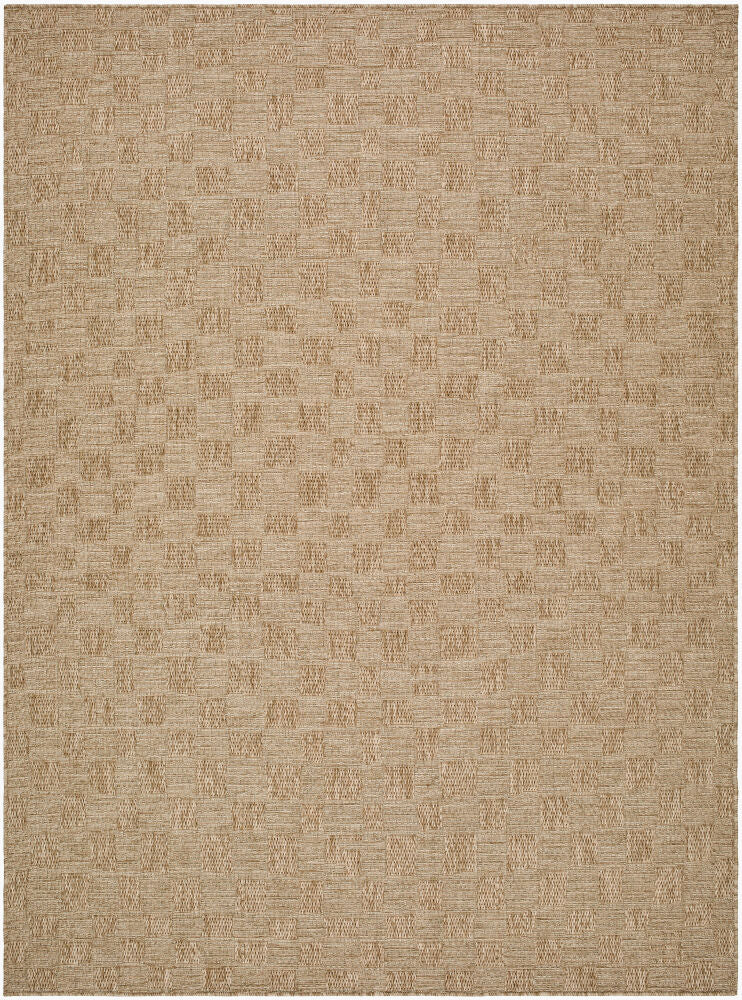 Sandra Machine Woven Rug — Beige/Medium Brown