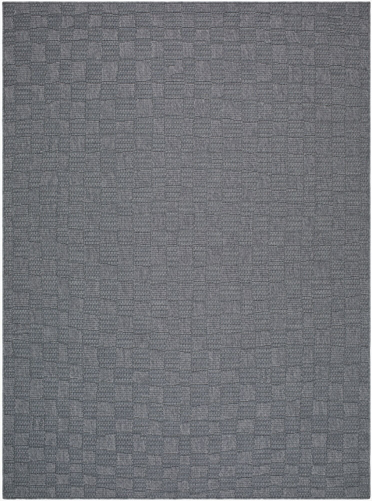 Sandra Machine Woven Rug — Charcoal/Gray
