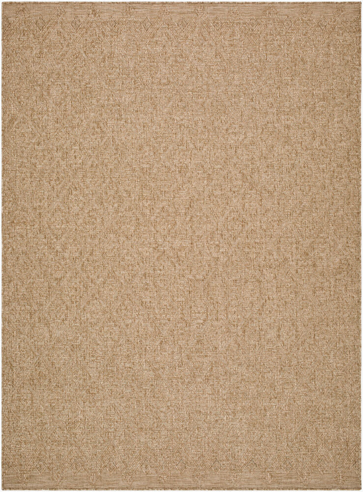 Sandra Machine Woven Rug — Beige/Medium Brown