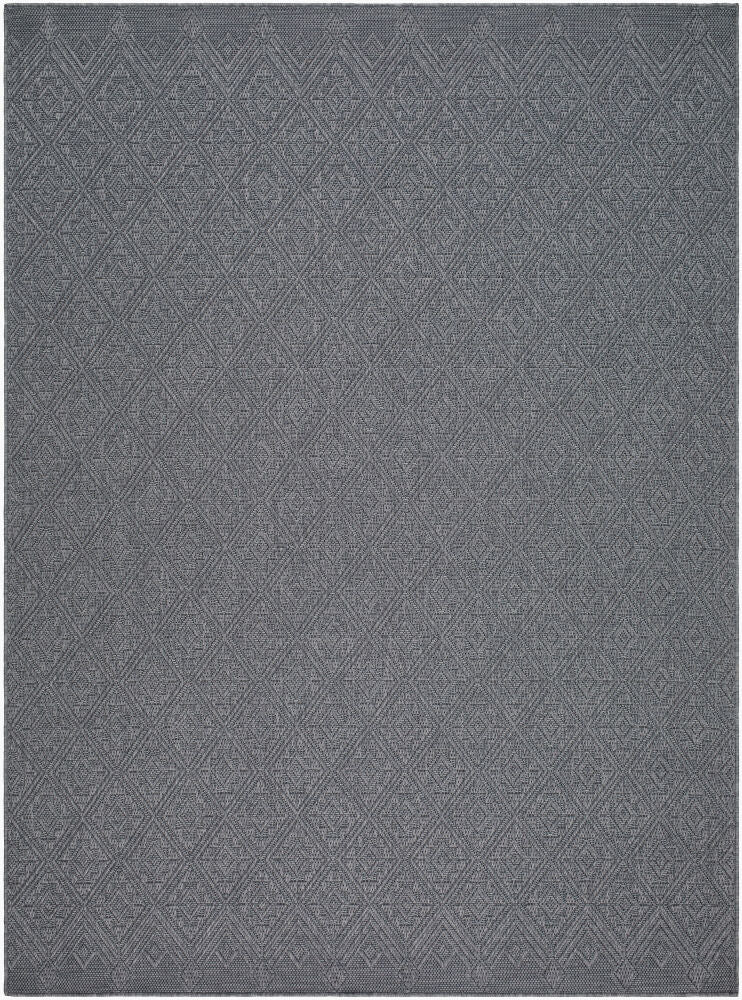 Sandra Machine Woven Rug — Charcoal/Gray
