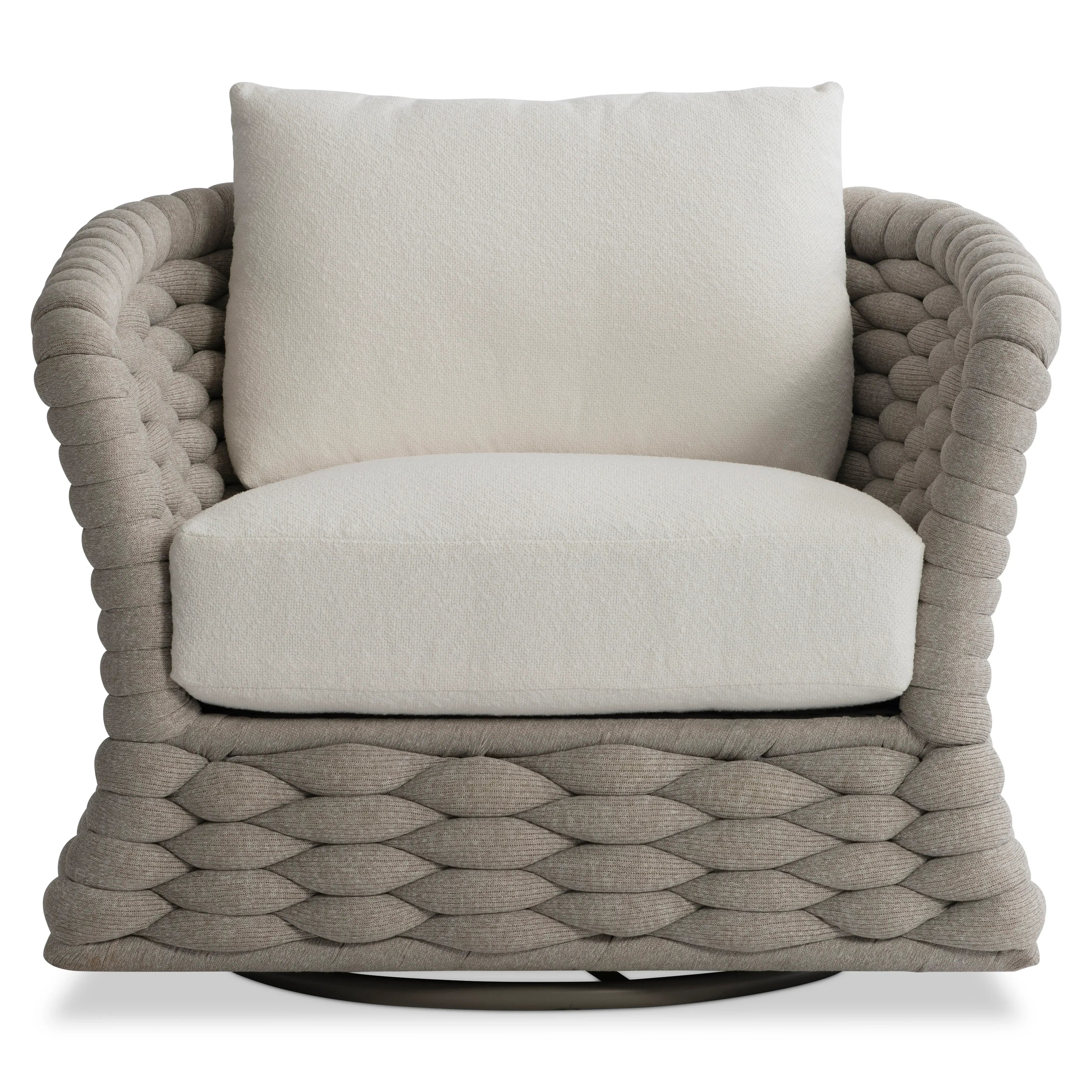 Salinas Fabric Swivel Chair Bernhardt Exteriors