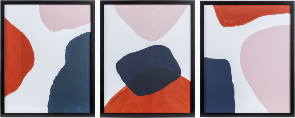 Sebastian Framed Art — Black/Rust