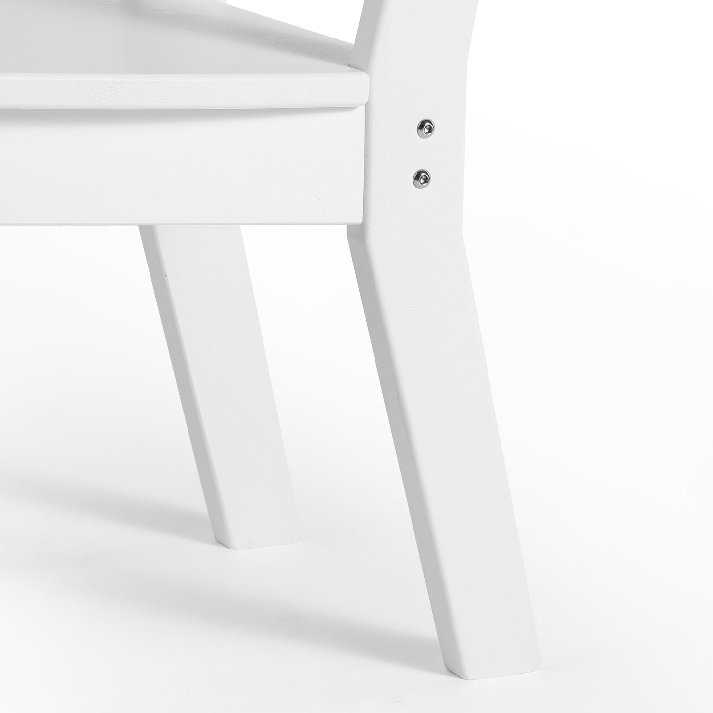 Tiny Terraces Kids' All-Weather Outdoor Dining Chair (Set of 2) Seahawk Designs Kids Patio Dining Chairs