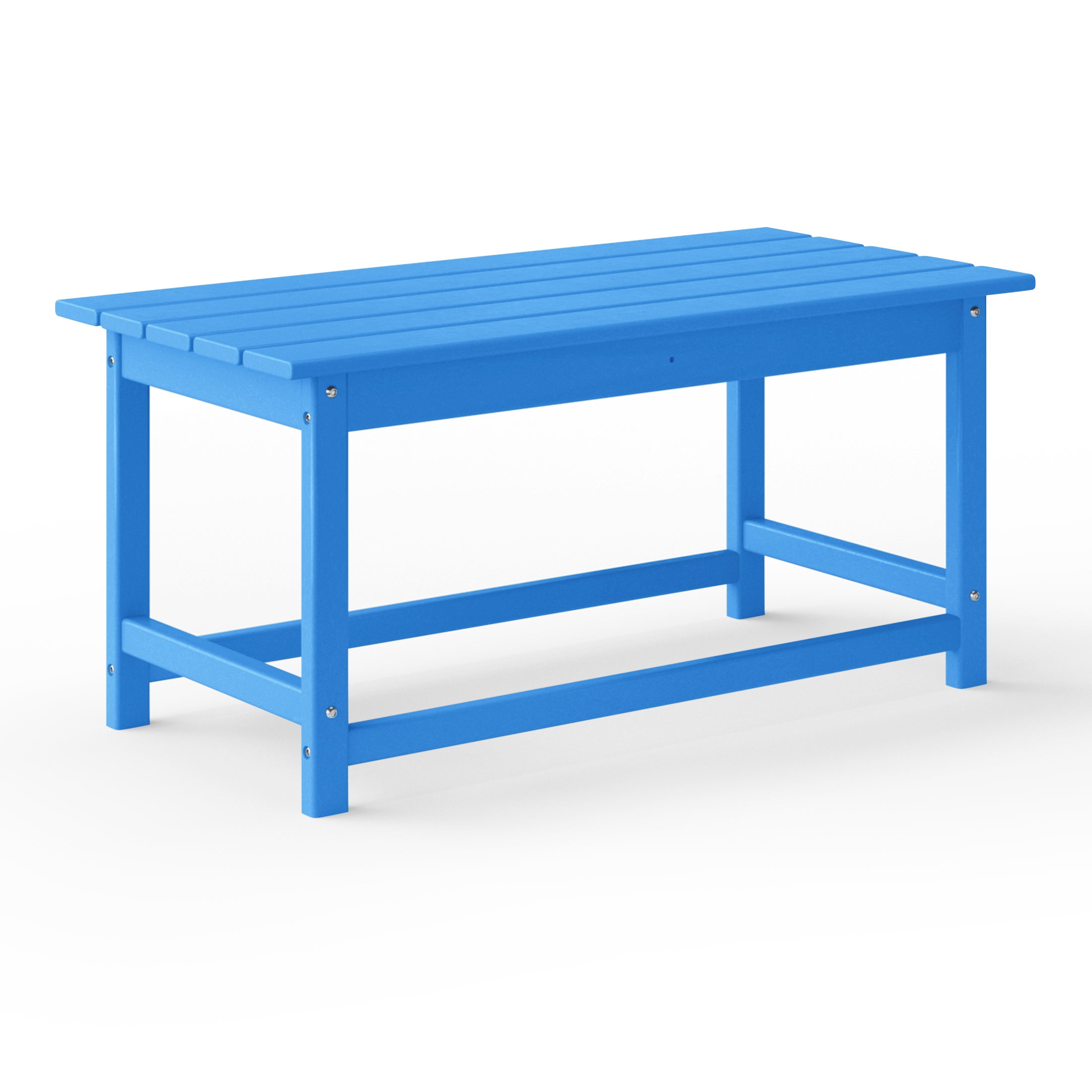 Tuscany All-Weather Outdoor Coffee Table (35" Top) Pacific Blue Seahawk Designs Patio Coffee Tables